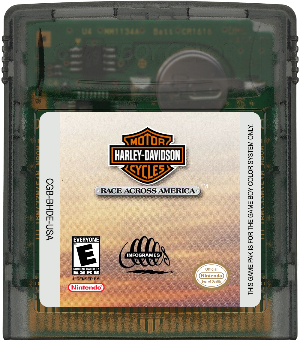 Harley Davidson Race Across America media 5 for GameBoy Color